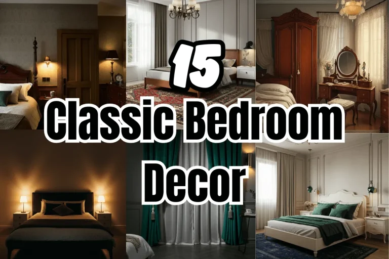 Classic Bedroom Decor
