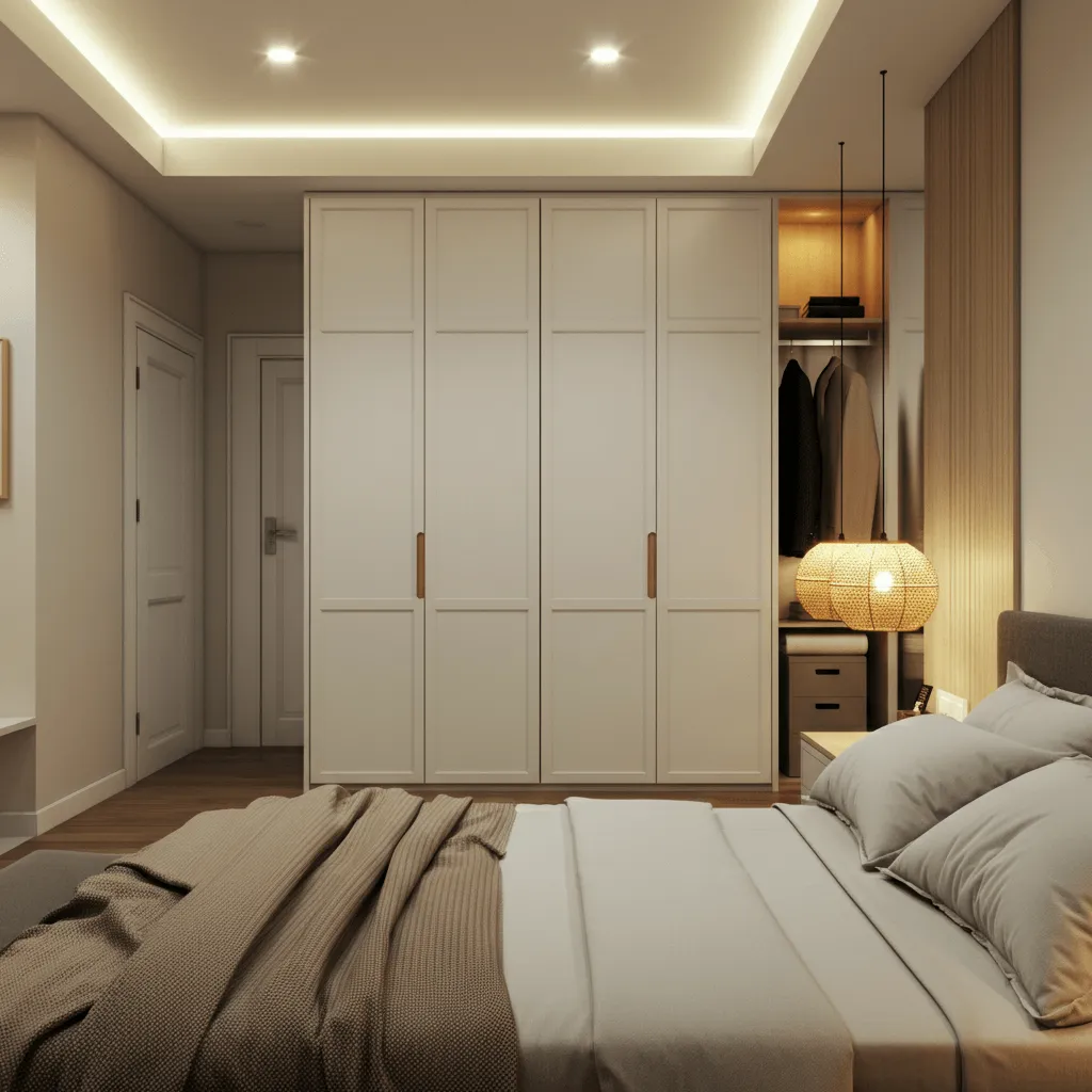 Closed Doors Bedroom