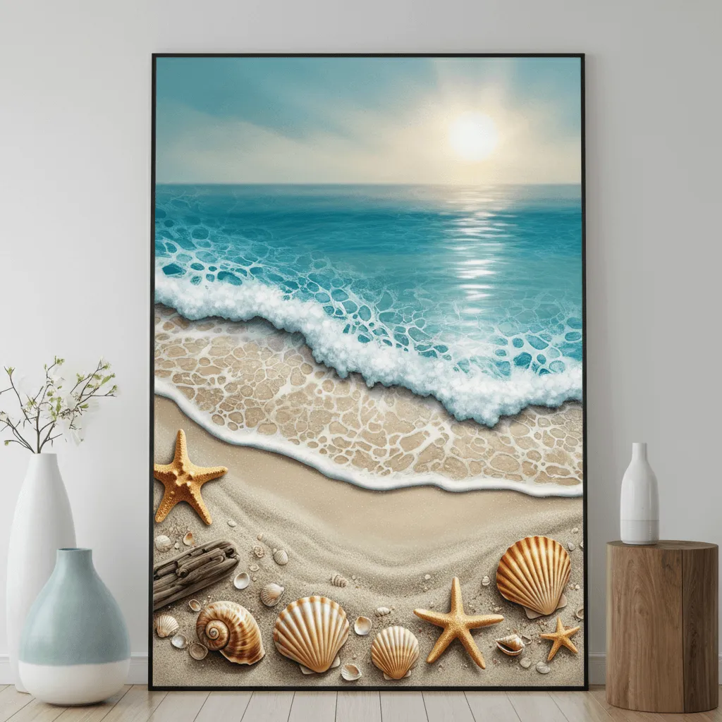 Coastal-Themed Artwork