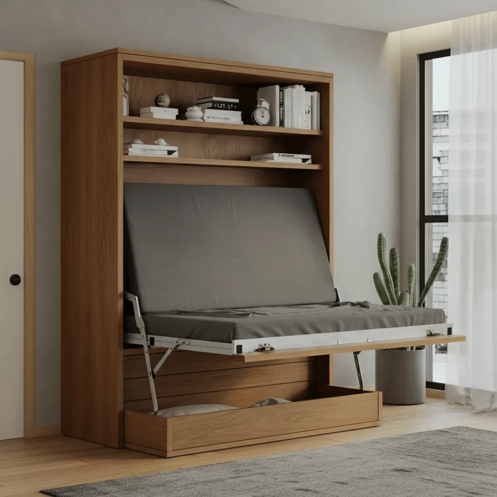 15 Smart Bedroom Storage Beds Ideas to Maximize Space 16 Compact Foldable Storage Bed