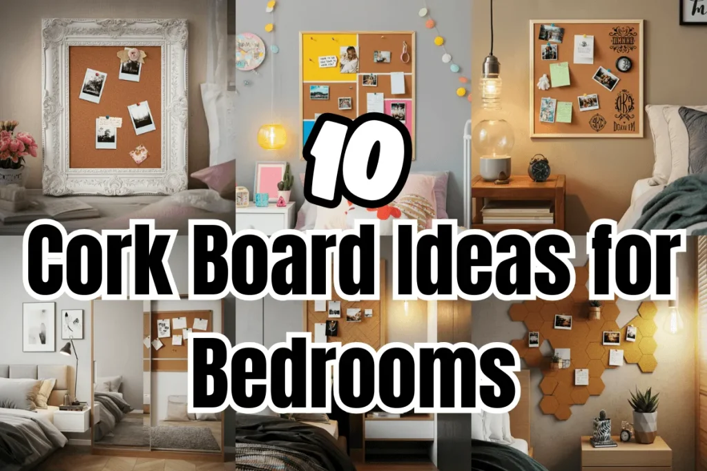 Cork Board Ideas for Bedrooms
