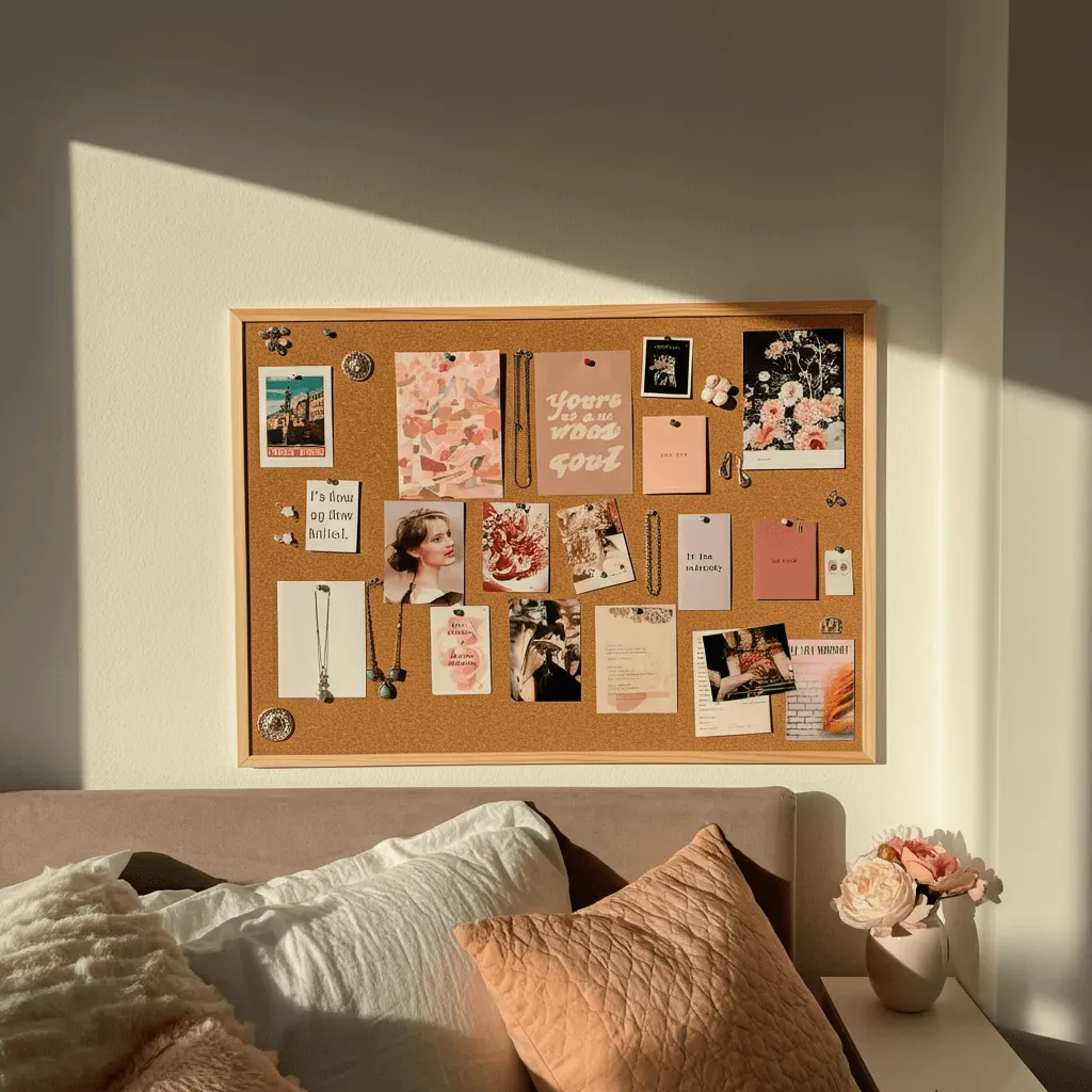 Cork Board Inspiration Wall