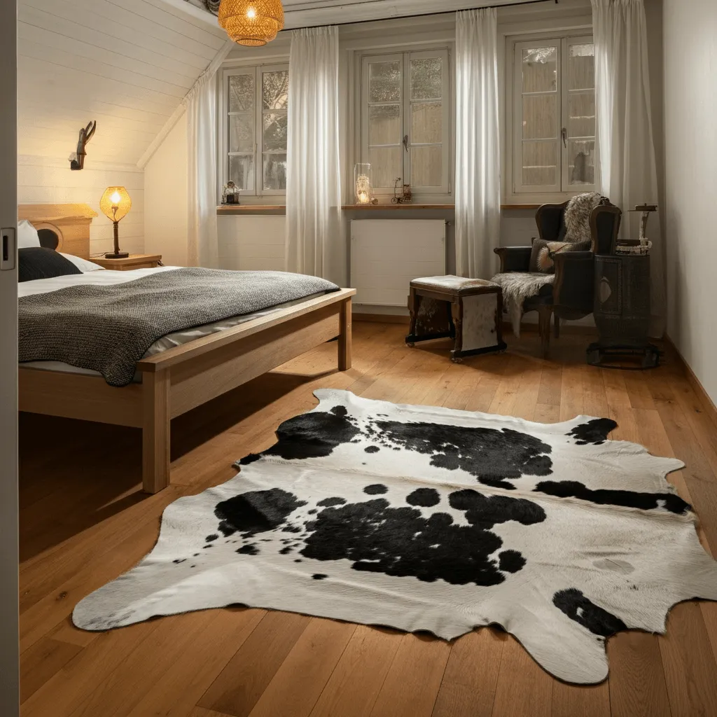 Cowhide Rug Decor