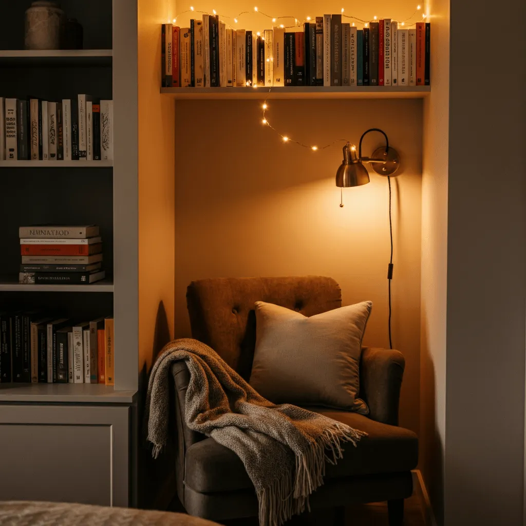 Cozy Alcove Reading Nook