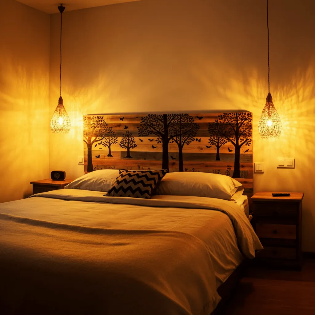 Creative Forest Headboard