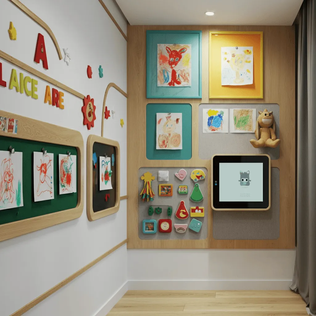 Customized Art and Display Walls