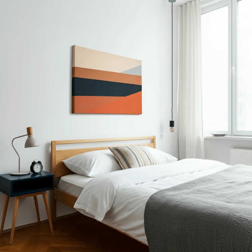 DIY Abstract Canvas Art