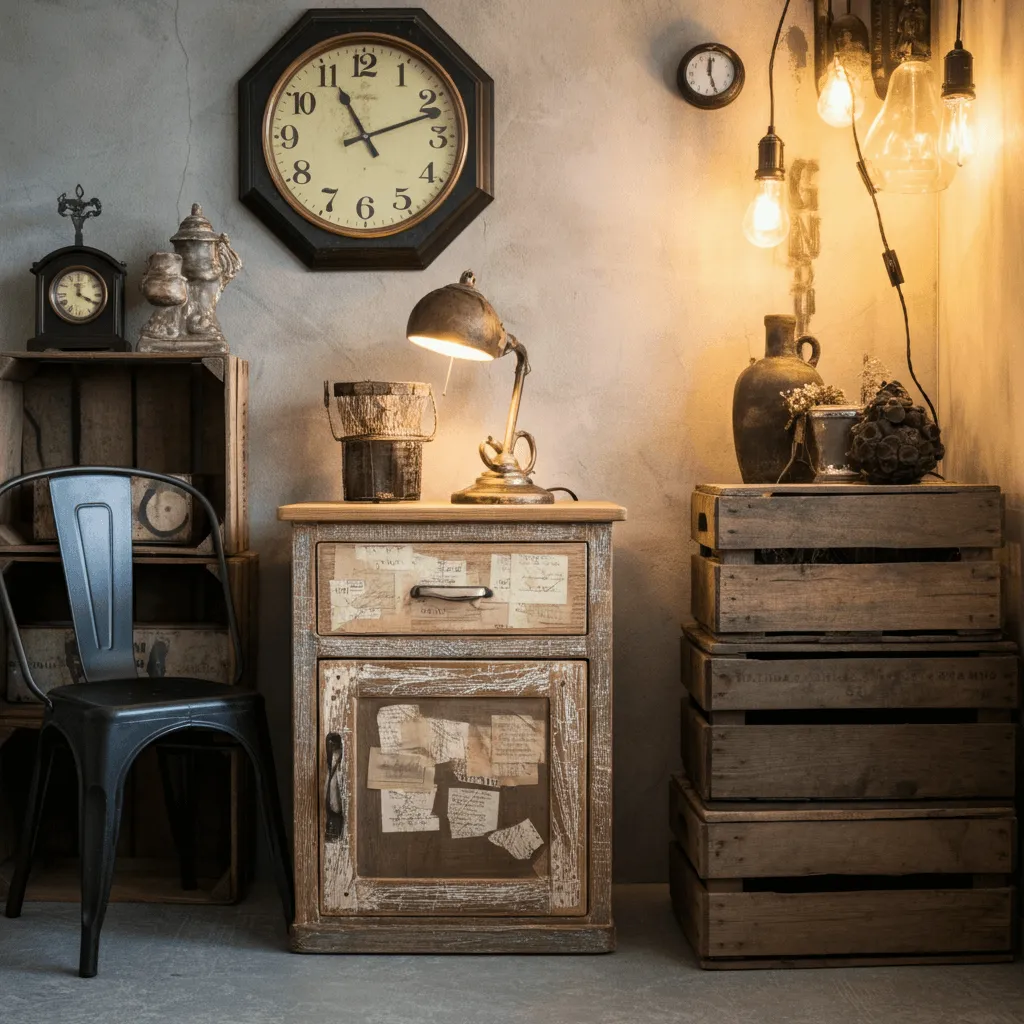 10 Bedroom Grunge Ideas That Scream Cool Without Even Trying 9 DIY Furniture Grunge Bedroom