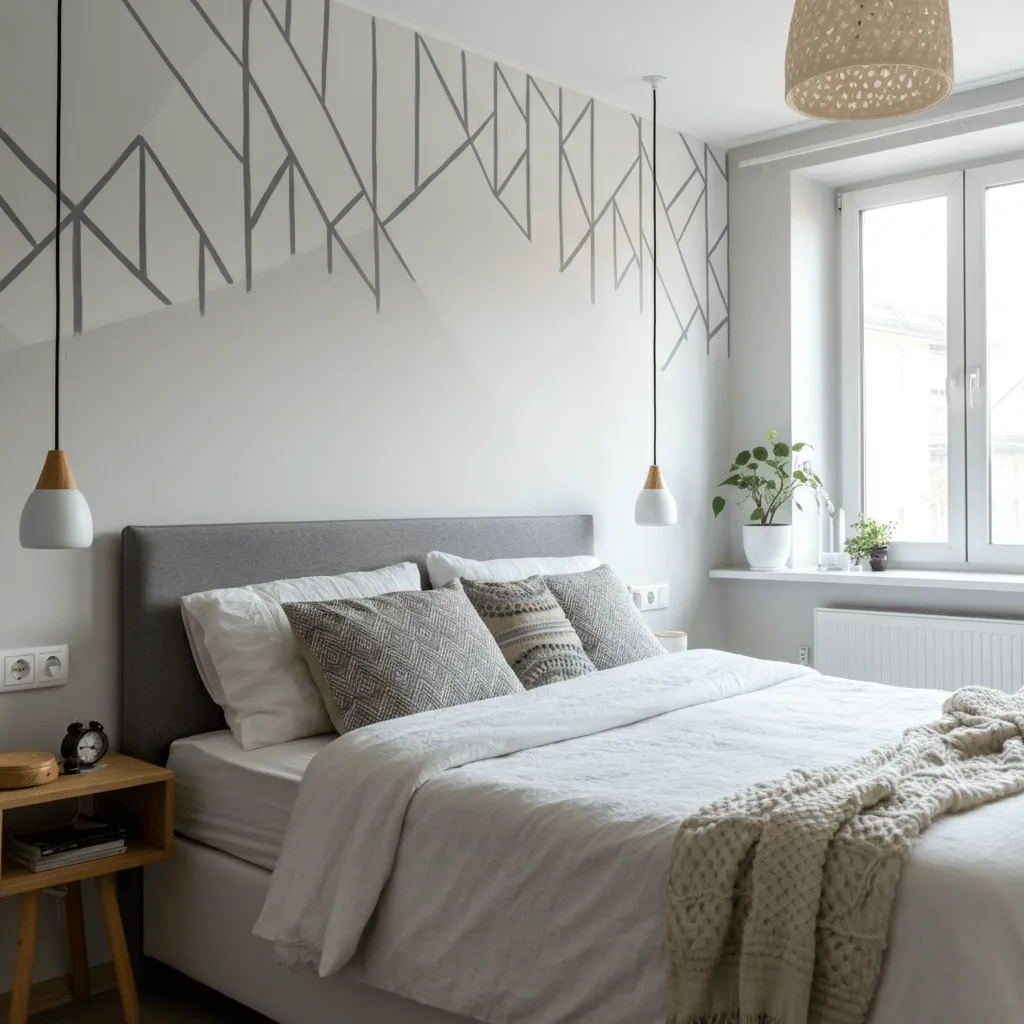 DIY Painted Wall Mural