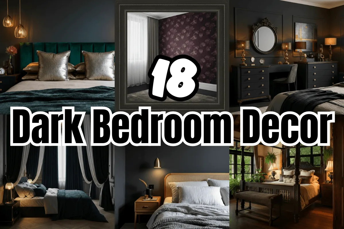 Dark Bedroom Decor