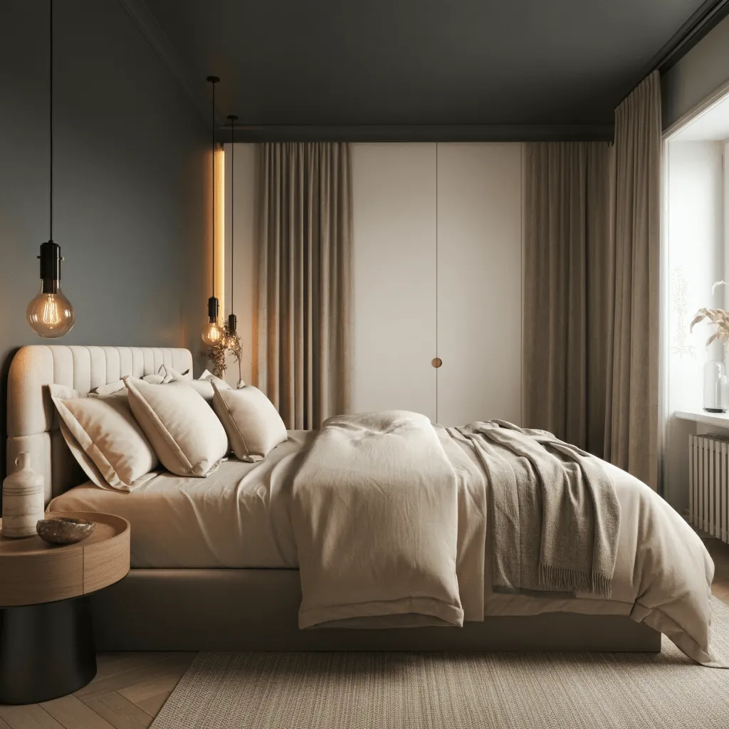 Dark Painted Ceiling