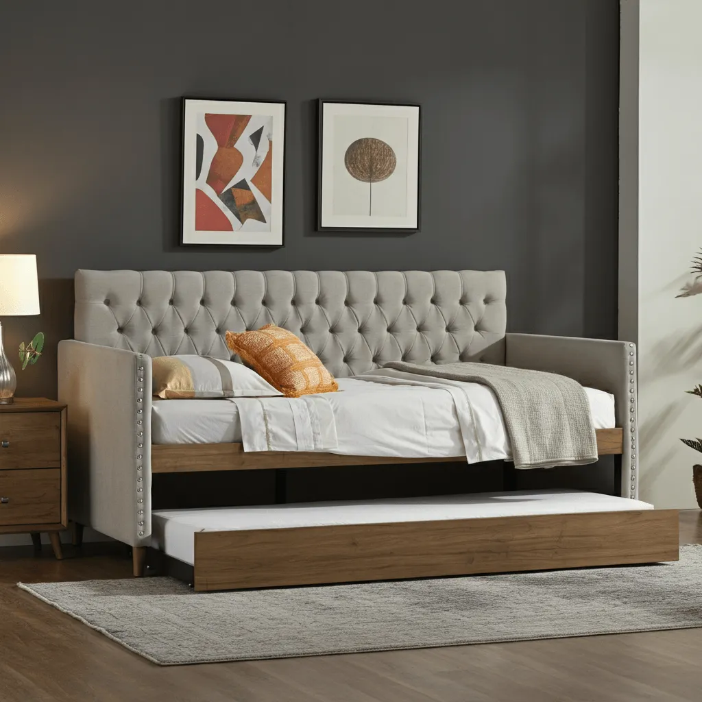 10 Trundle Bed Ideas to Maximize Space and Style 2 Daybed with Hidden Trundle