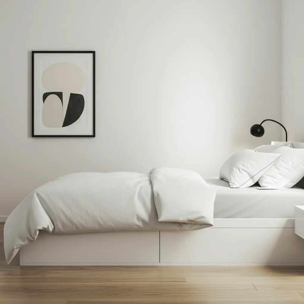 14 Zen Bedroom Decor Ideas for a Serene Sanctuary 2 Decluttered Minimalist Bedroom