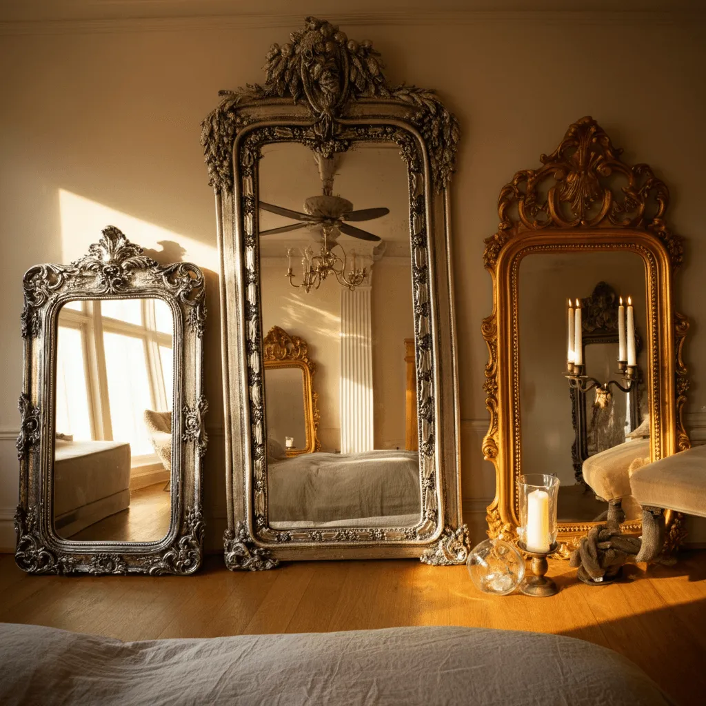 15 Romantic Bedroom Decor Ideas to Transform Your Space 7 Decorative Mirrors