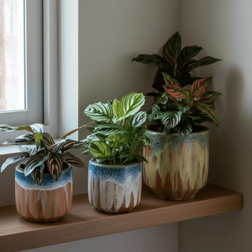 Decorative Pots with Plants