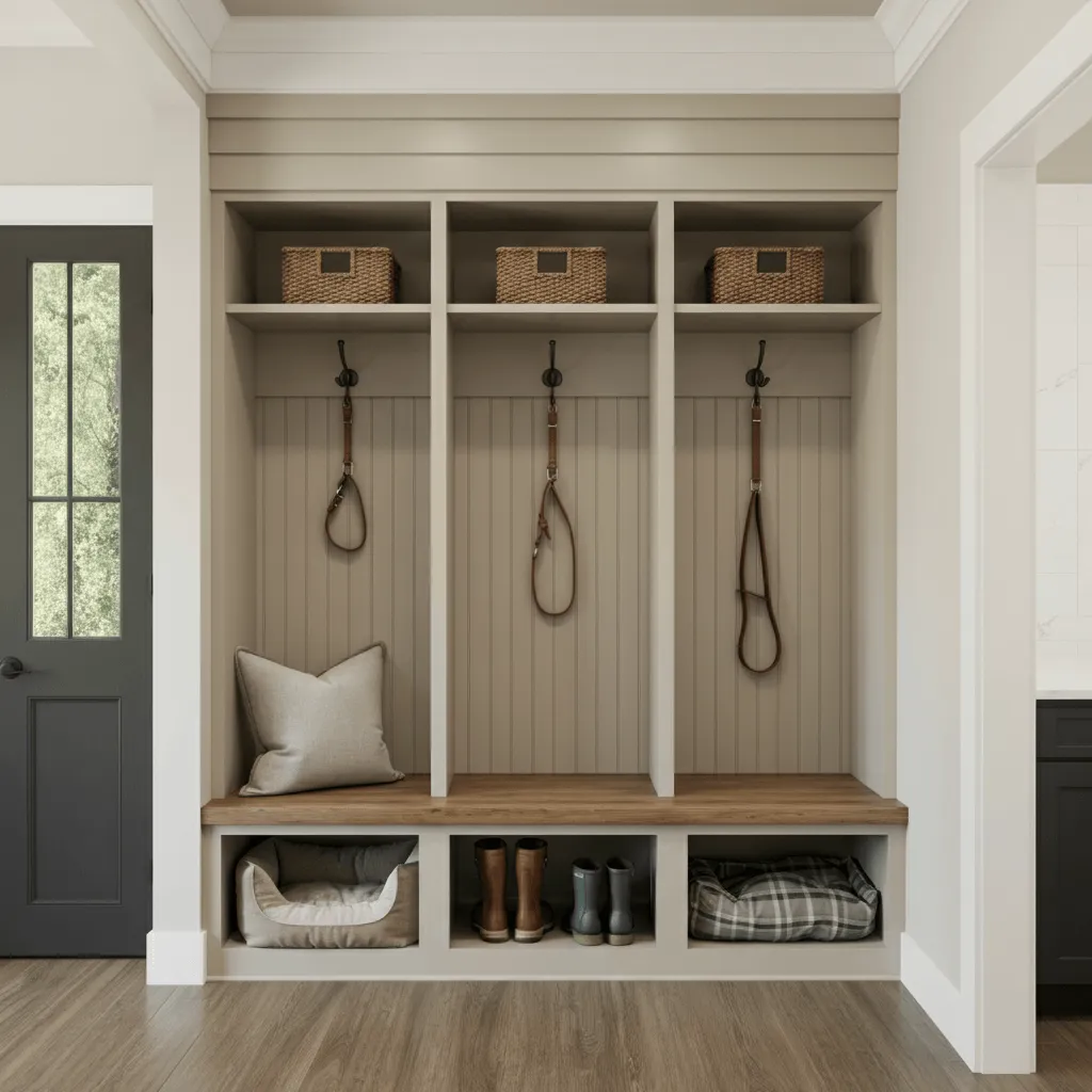 Designated Mudroom Space
