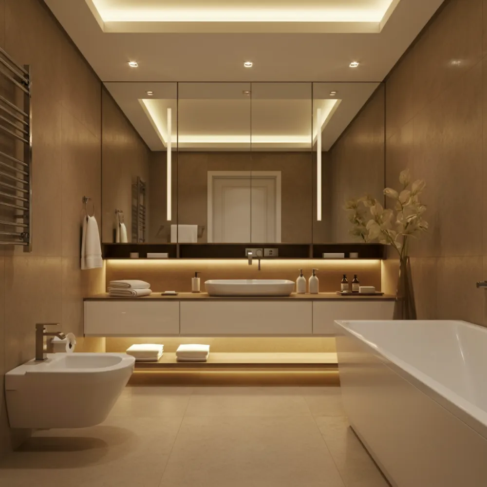 Dimmable LED Bathroom Lighting
