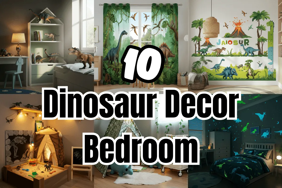 Dinosaur Decor Bedroom