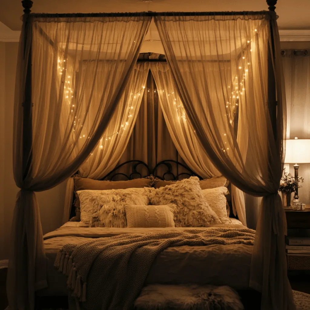 Dreamy Canopied Sleeping Nook