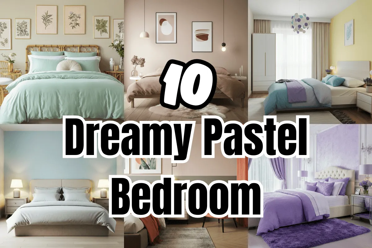 Dreamy Pastel Bedroom