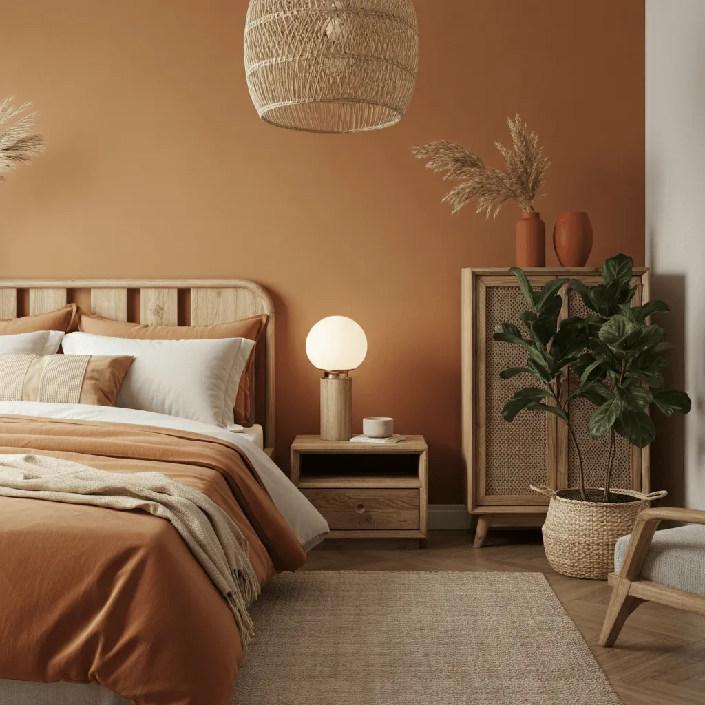 Earth Tones Bedroom