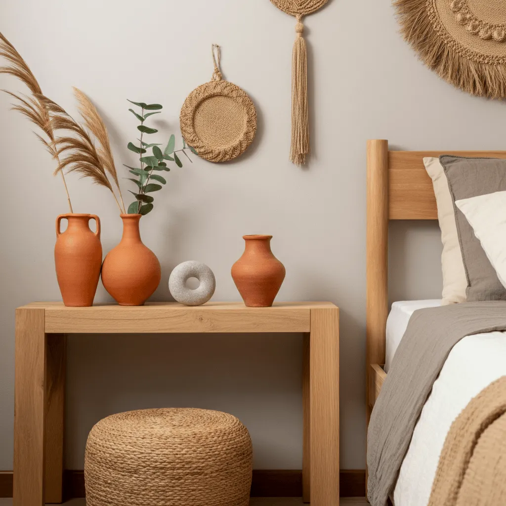 Earthy Accents Bedroom