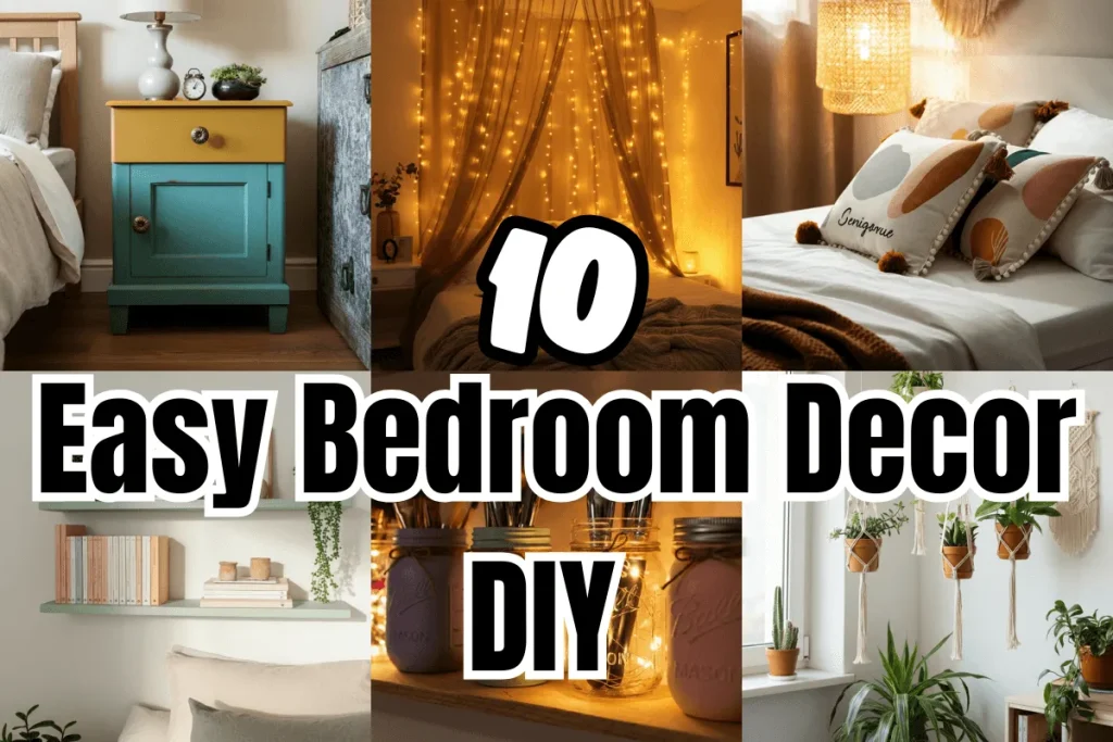 Easy Bedroom Decor DIY