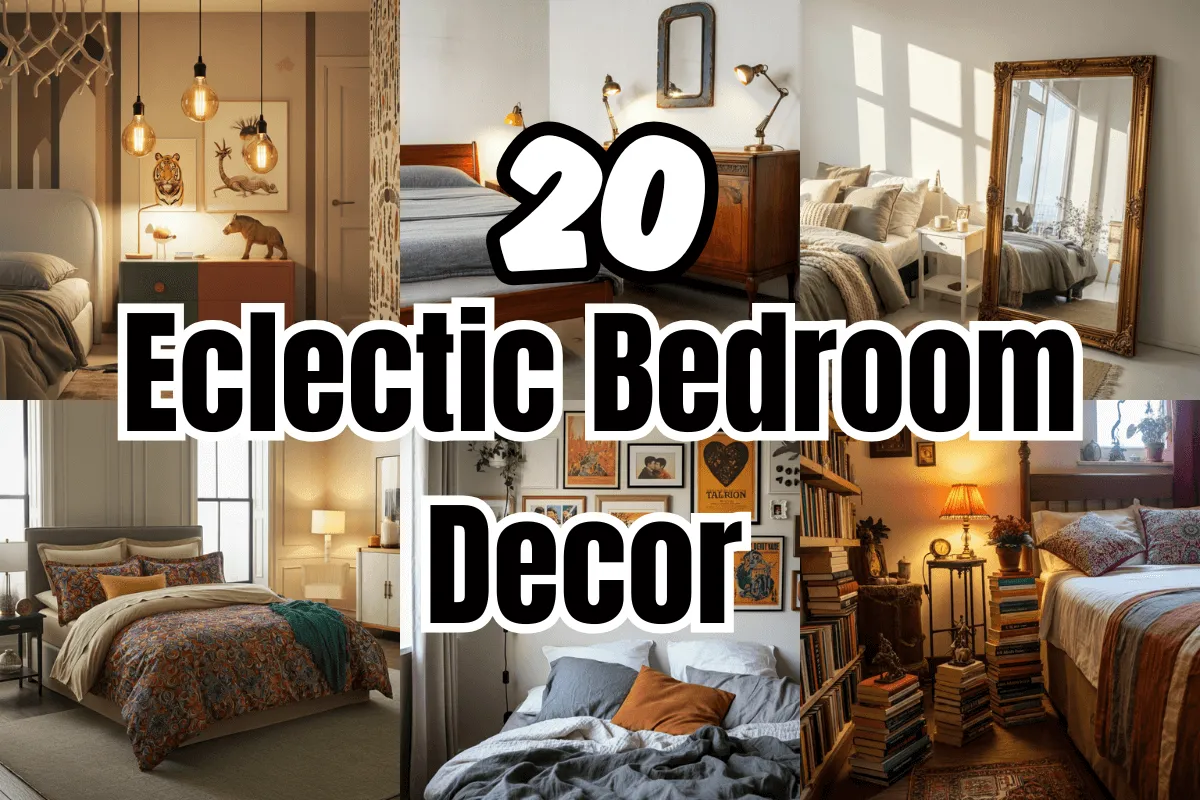 Eclectic bedroom decor