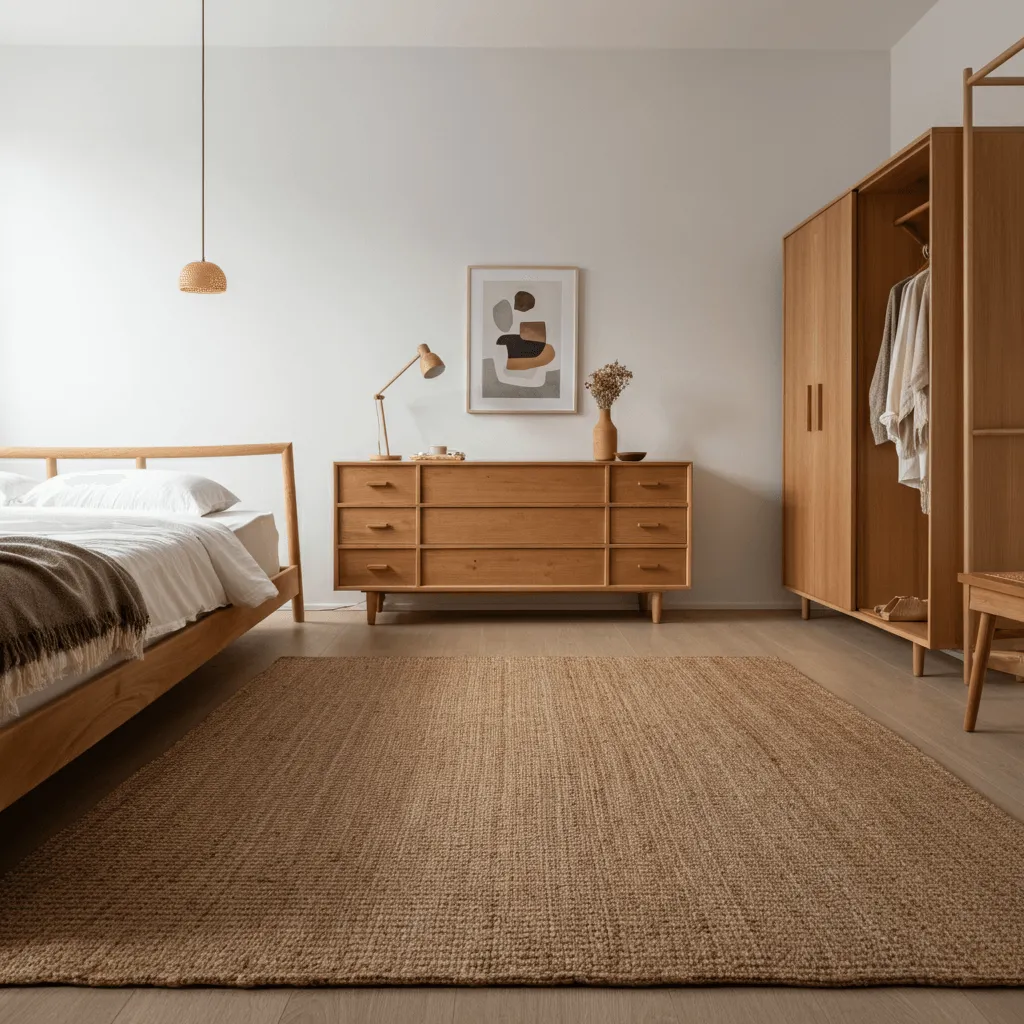Eco-Friendly Rug Bedroom