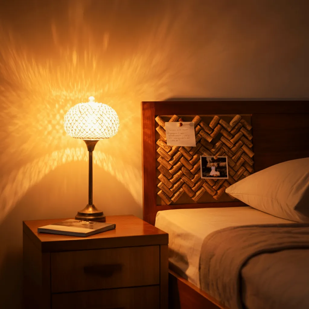 Eco-Friendly Wine Cork Board