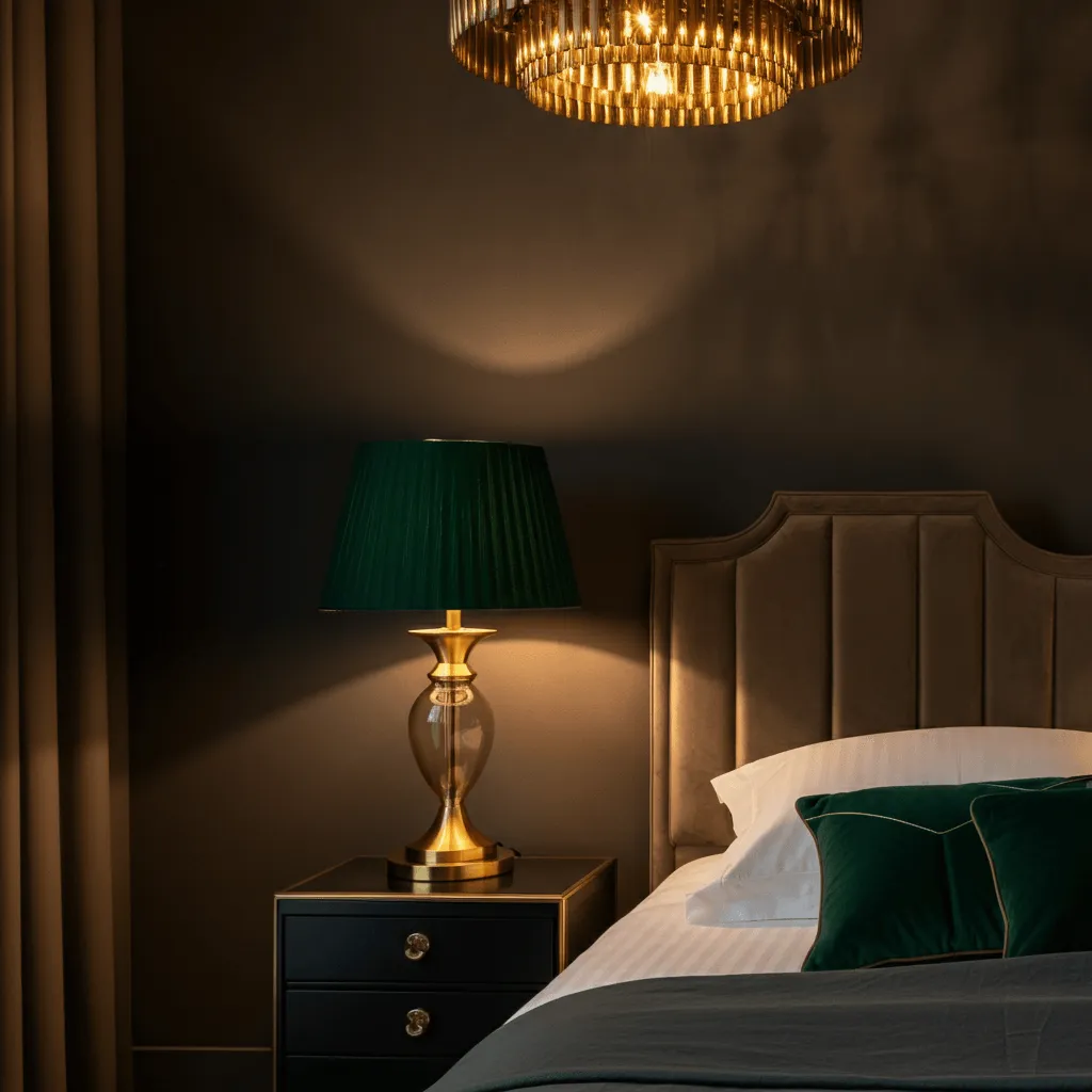 Emerald Green Lighting