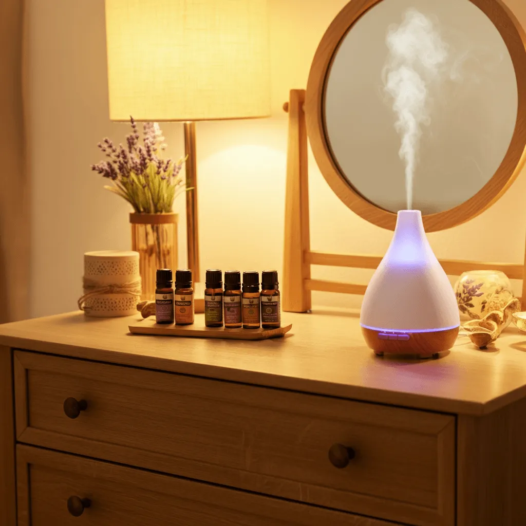 Essential Oil Diffuser Decor
