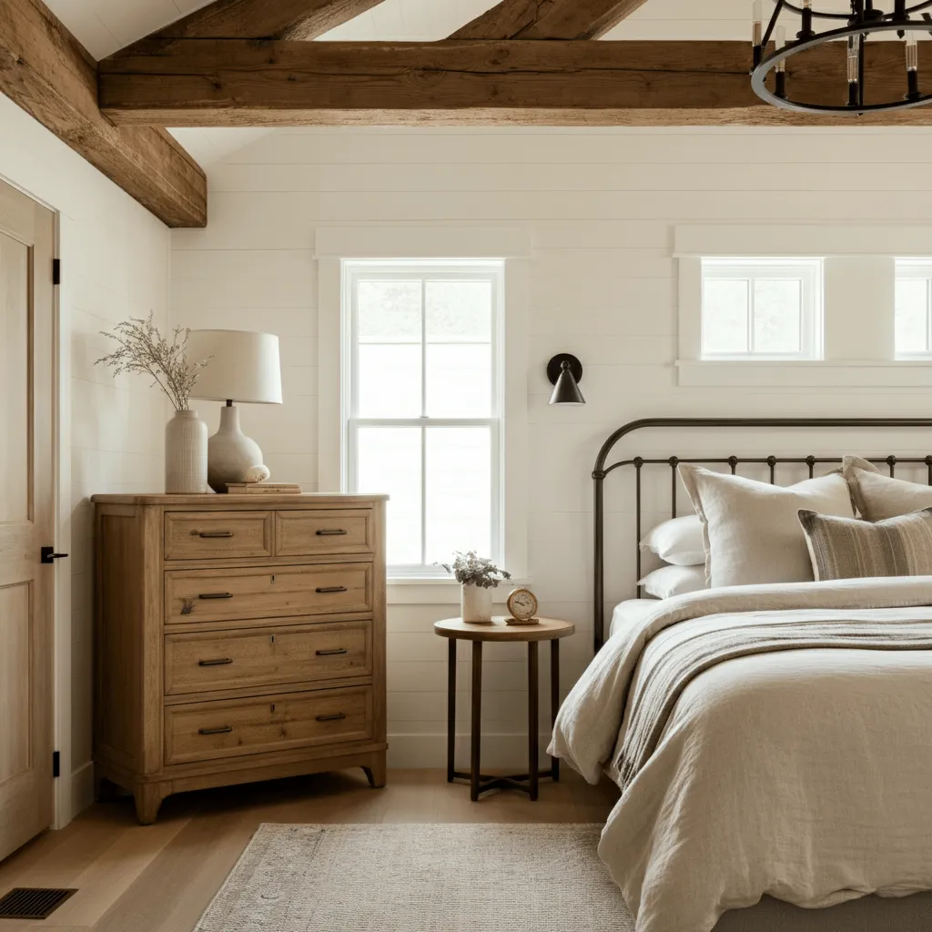 Exposed Wooden Beams