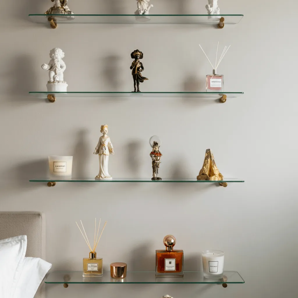 Floating Glass Shelves