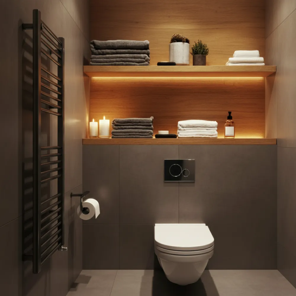 Floating Shelves Bathroom