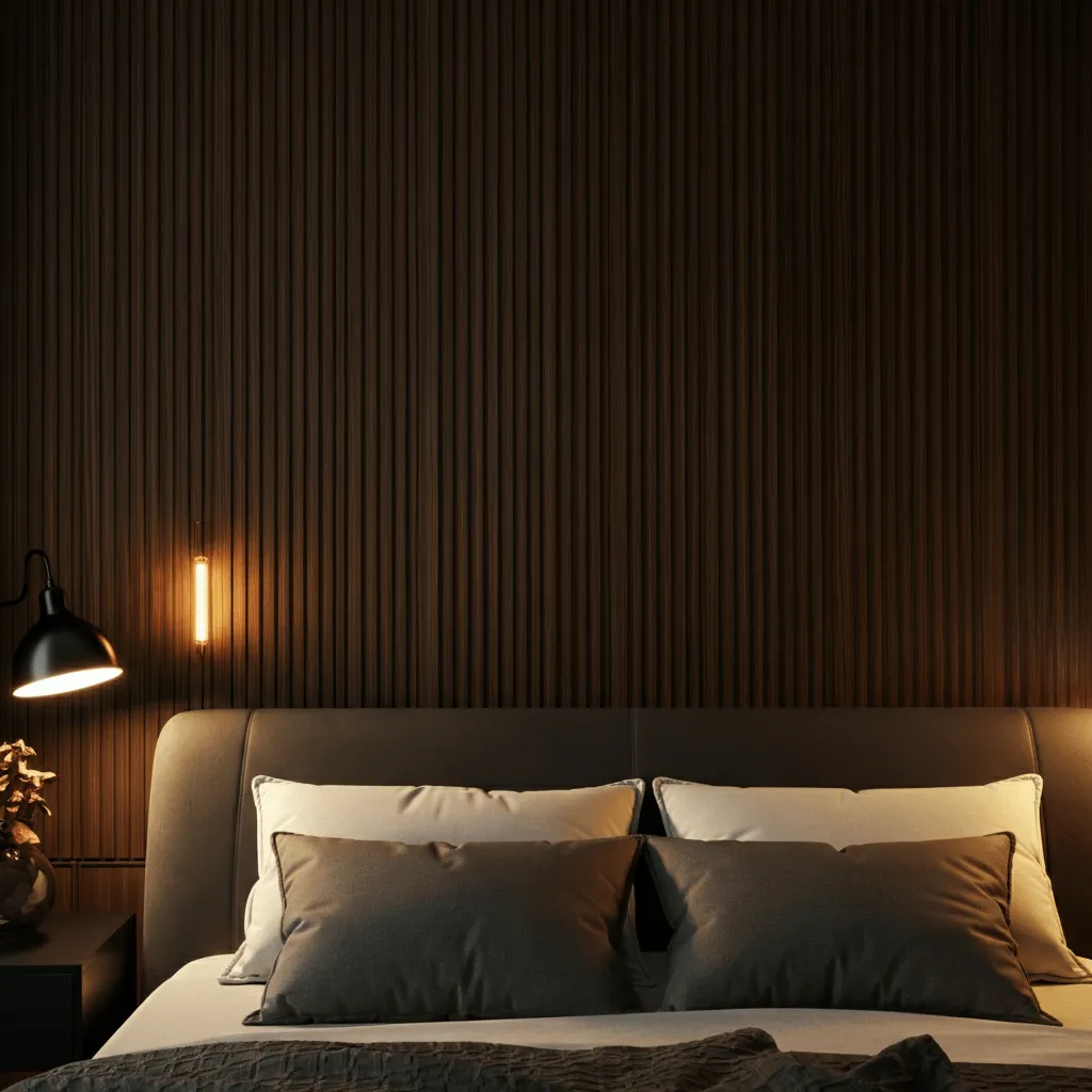 Fluted Panels Bedroom