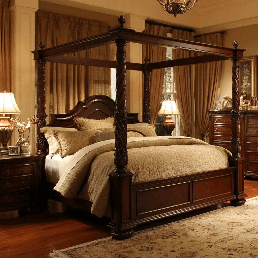 Four-Poster Bed Elegance