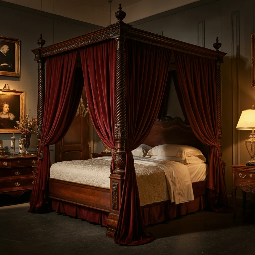 10 Canopy Bed Design Ideas to Transform Your Bedroom 4 Four-Poster Traditional Canopy Bed