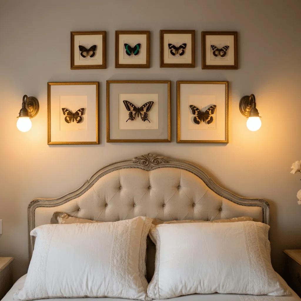 Framed Butterfly Art