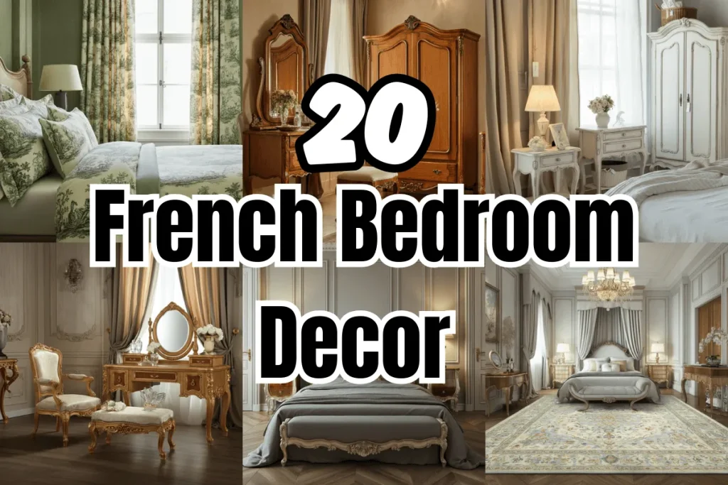 French bedroom decor