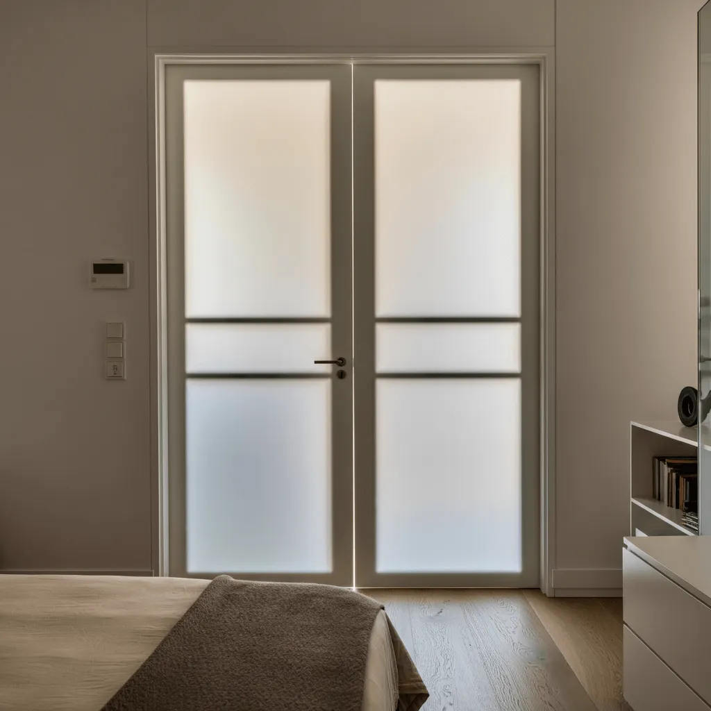Frosted Glass Panel Doors