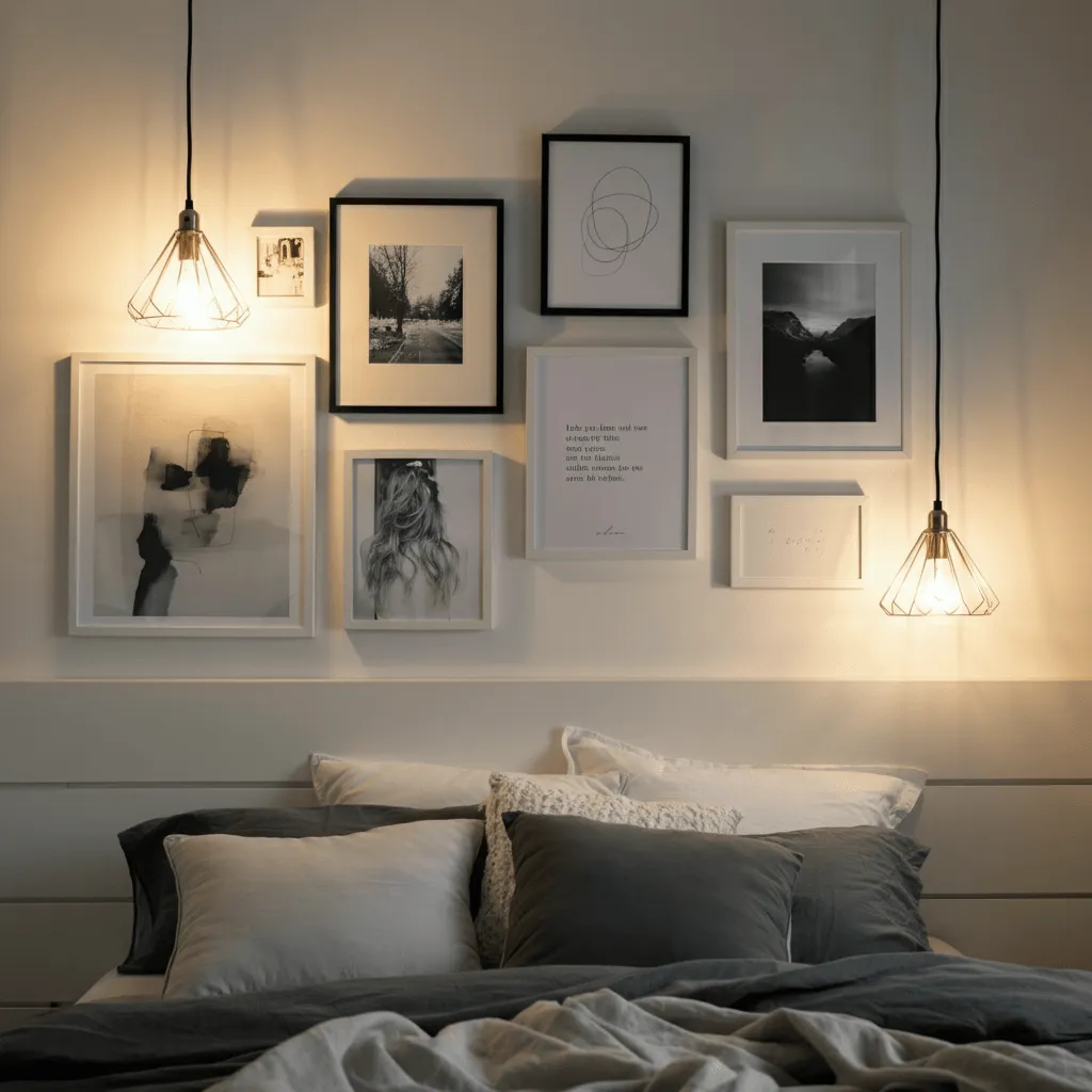Gallery Wall Bedroom