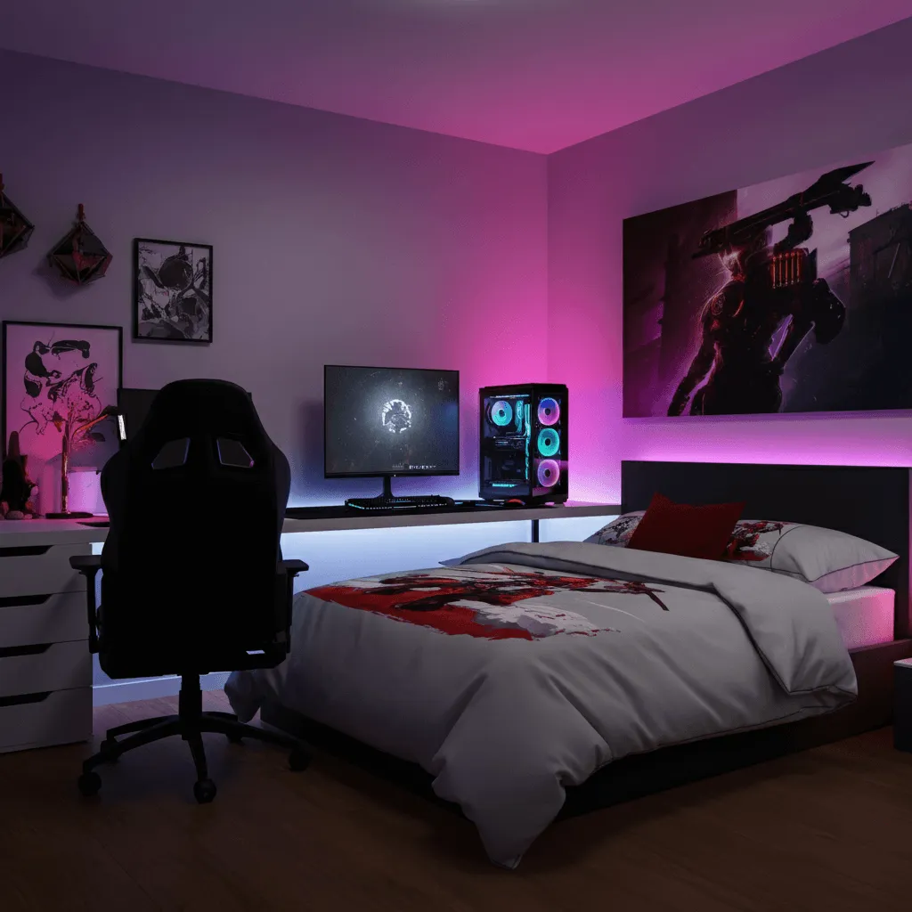 Gaming Paradise Bedroom