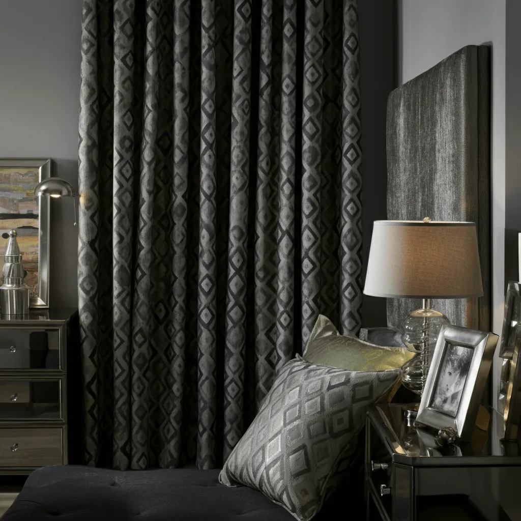 Geometric Pattern Drapes