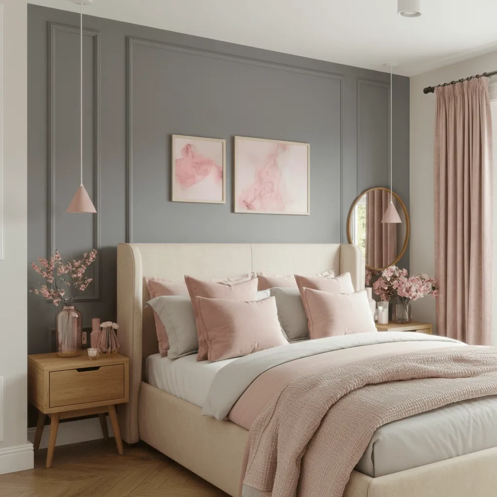 Grey Accent Wall