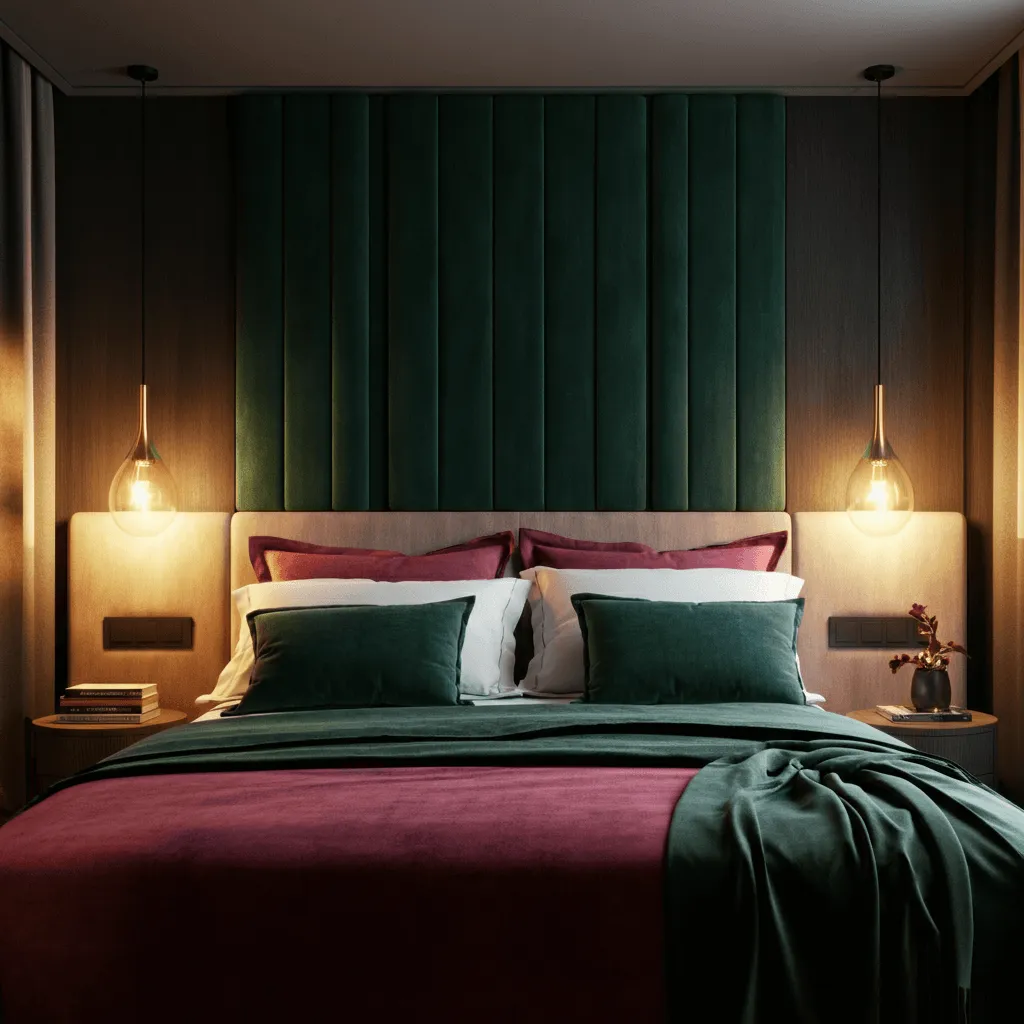 Headboard Panelling Bedroom