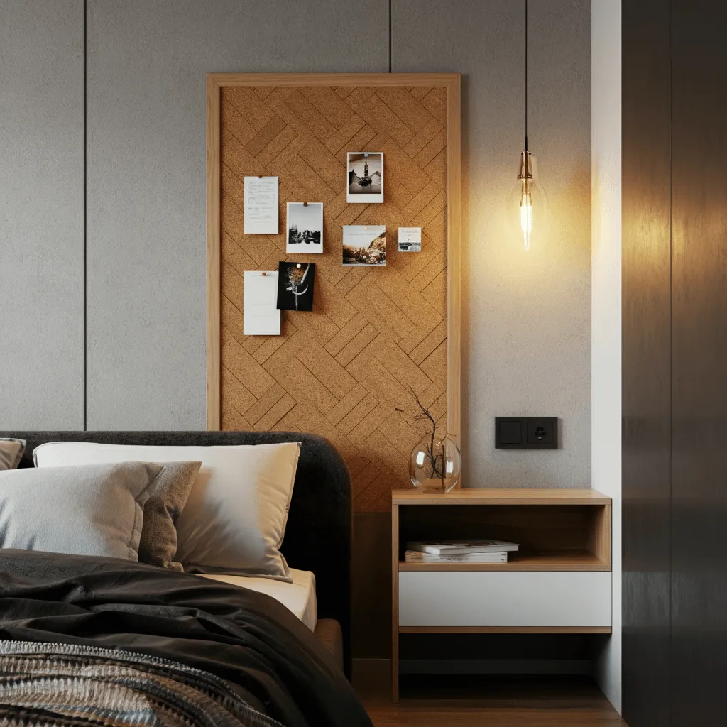 Herringbone Cork Board