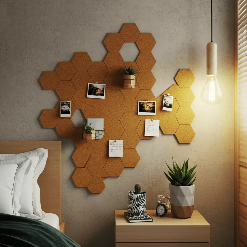 Hexagon Cork Tiles
