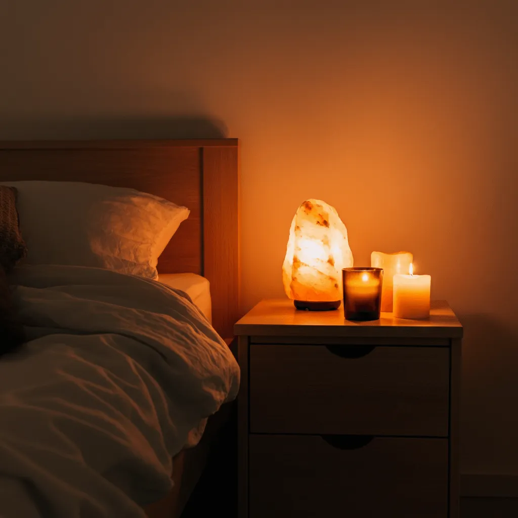 Himalayan Salt Lamp Scene