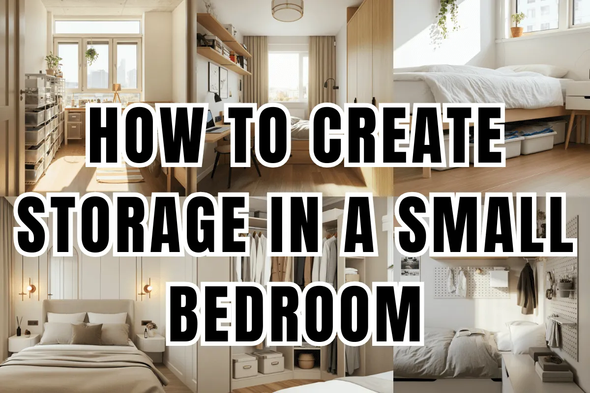 How to Create Storage in a Small Bedroom: Smart Solutions for Every Inch